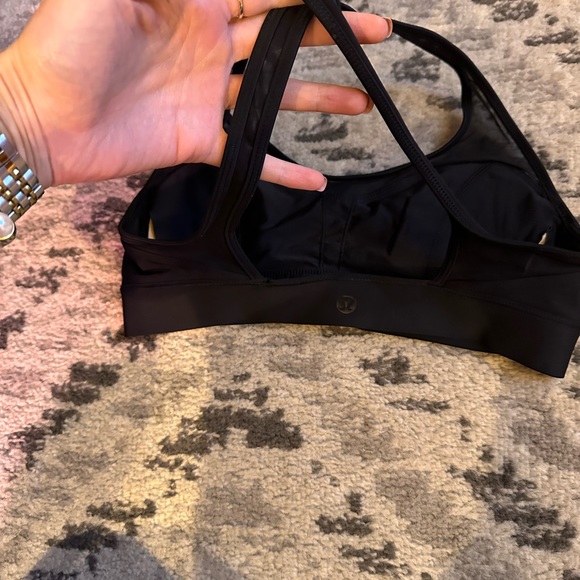 Lululemon Black Sports Bra - Picture 2 of 3